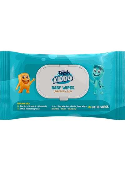 مناديل مبللة للأطفال فريش كيدو 70 قطعة