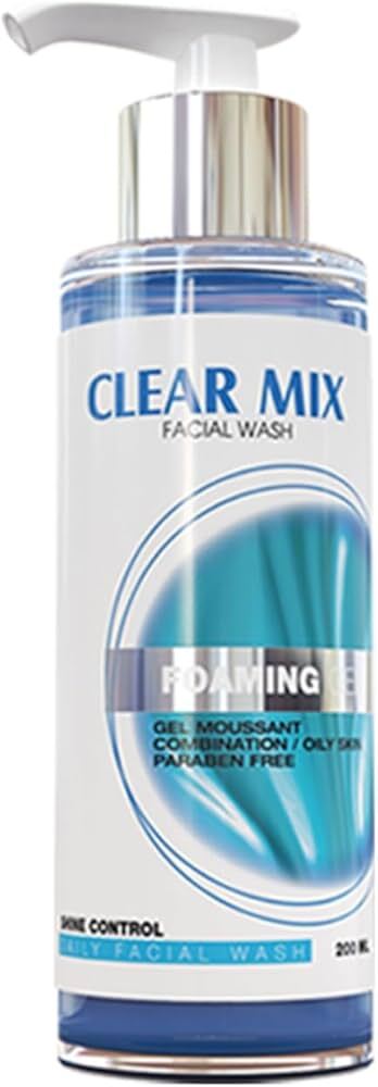 clear mix facial wash