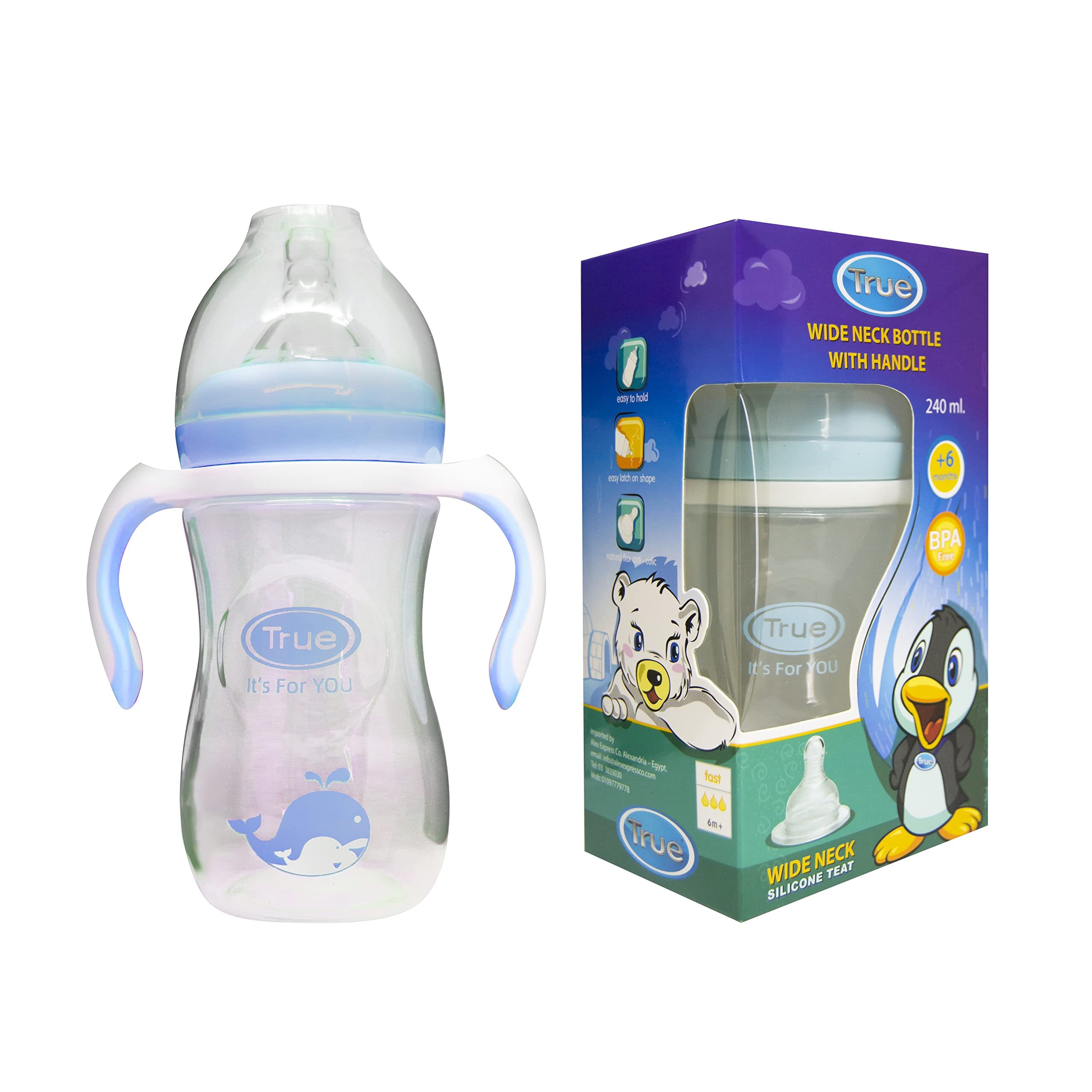 true wide neck 240ml