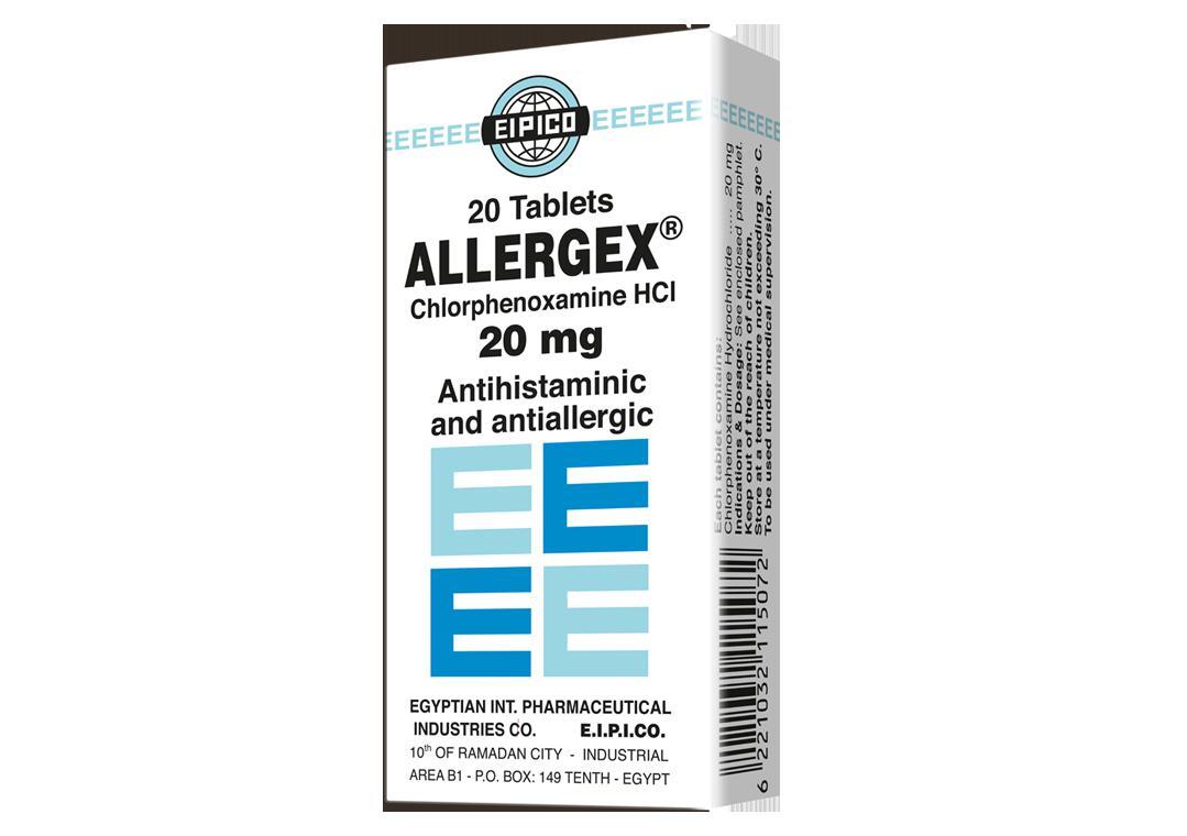 ALLERGEX 20 MG 20 TAB