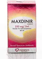 maxdinir 250/5 ml sur