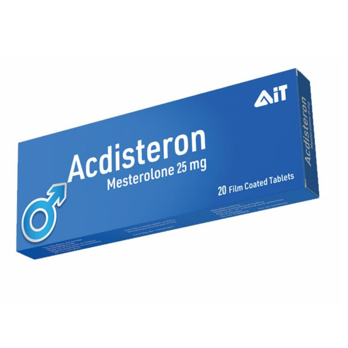 ACDISTERON 25MG 20 TAP