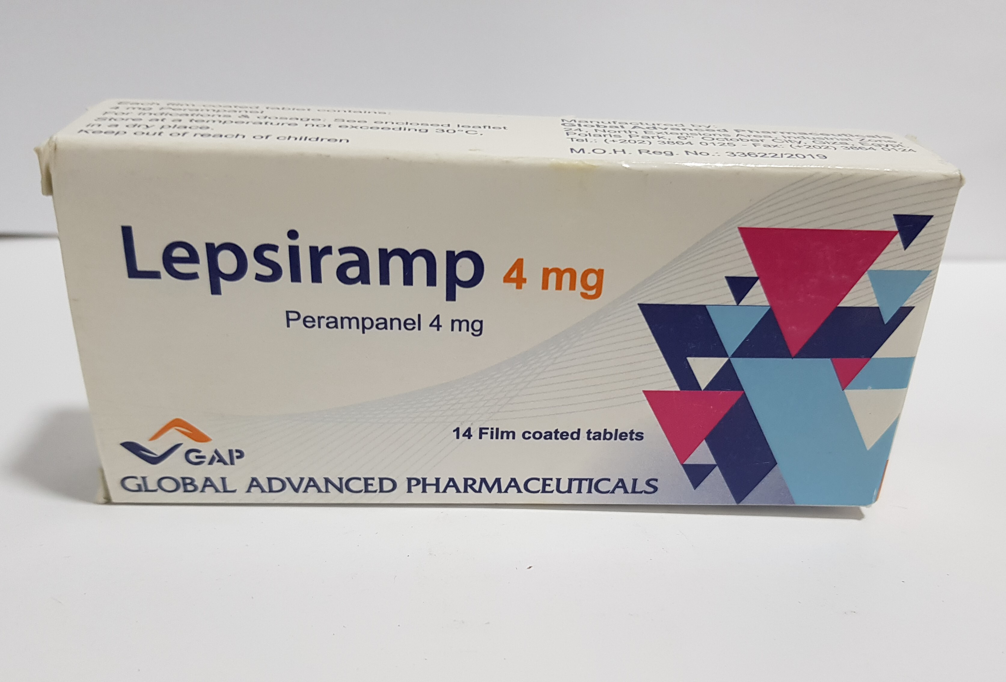 lepsiramp 4mg 14tab
