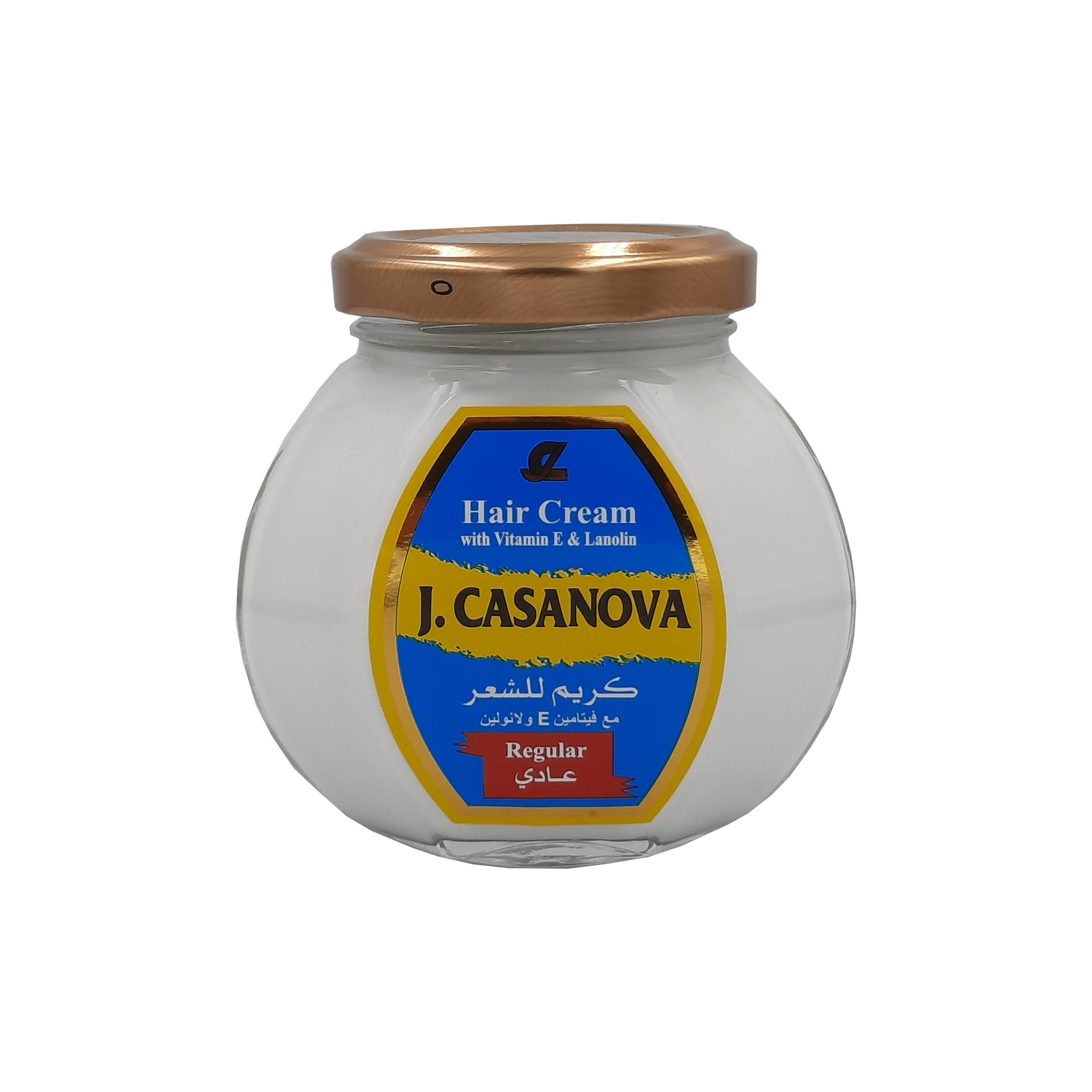 J.CASANOVA HAIR CREAM 150 ML REGULAR