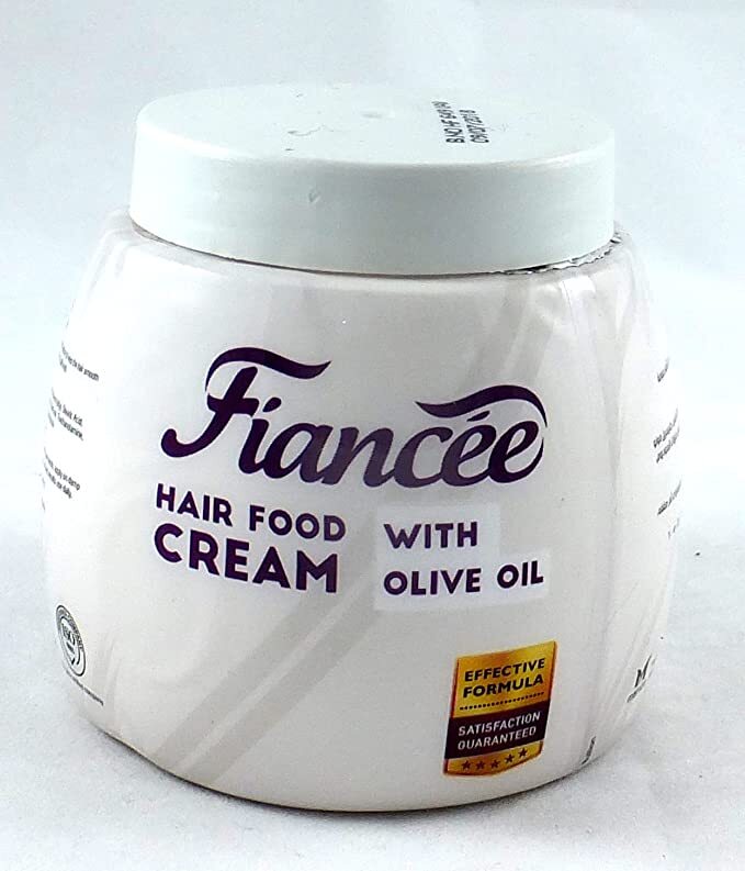 fiancee hair food cream