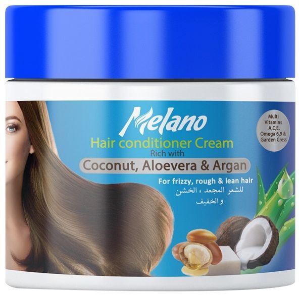 حمام كريم ميلانو الغنى بجوز الهند والالوفيرا وزيت الارجان