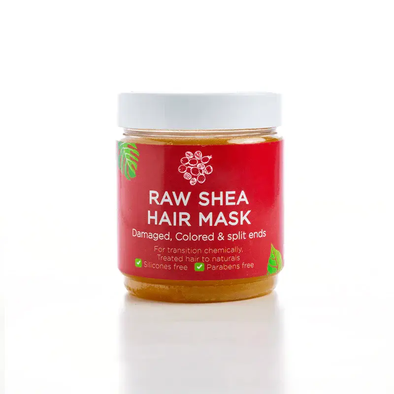 raw african hair mask