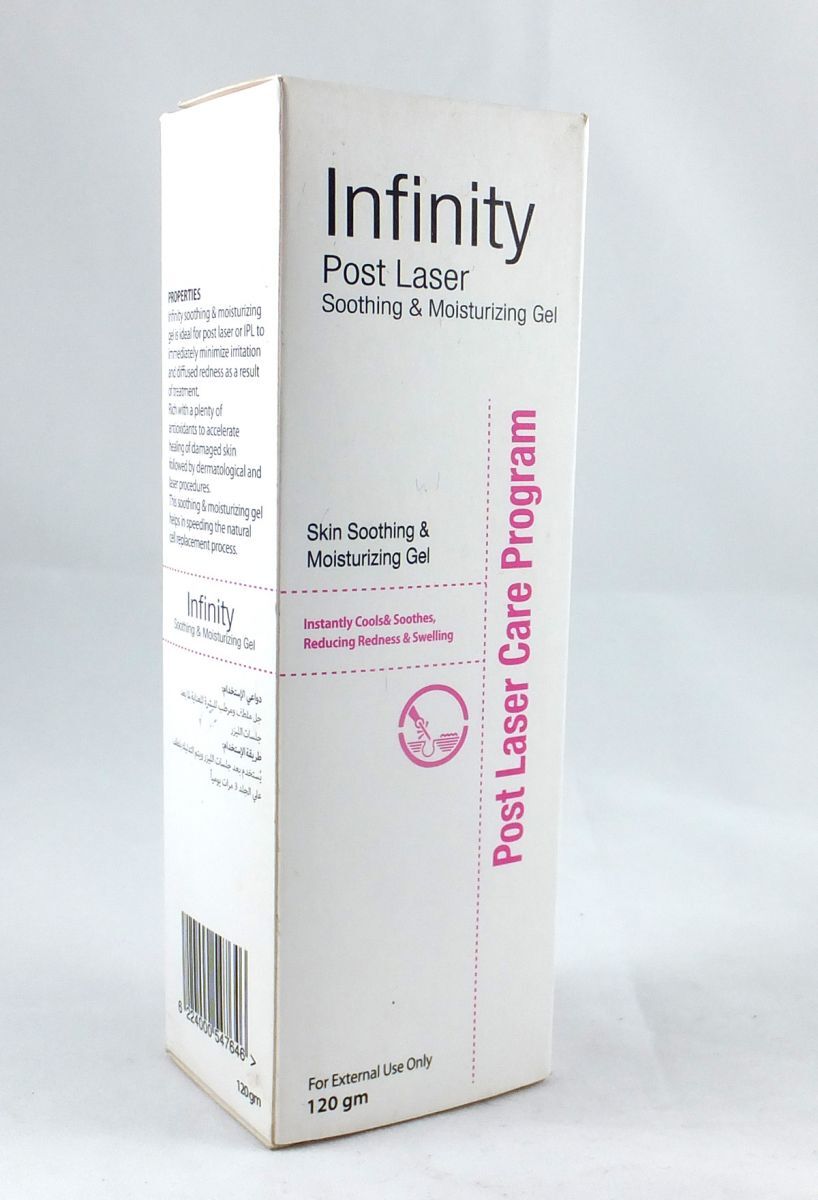 Infinity Post Laser Soothing & Moisturizing Gel spf45 120 gm - Order ...