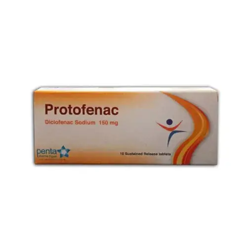 بروتوفيناك 150 مجم - 10 قرص
