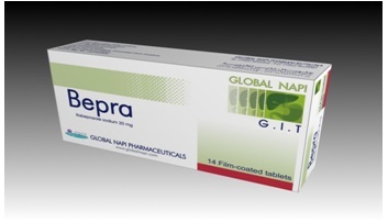 بيبرا 20 مجم 14 قرص
