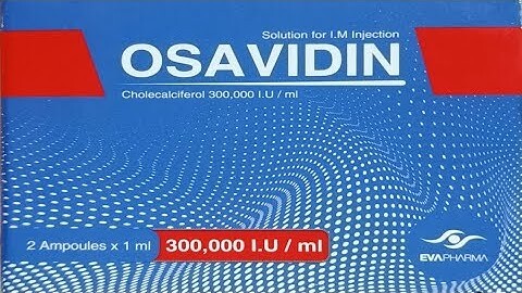 اوسافيدين 300.000 وحدة 2 امبول