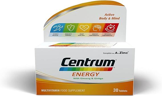 centrum energy 30 tab