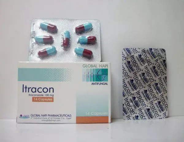 ITRACON 100 MG 14CAP