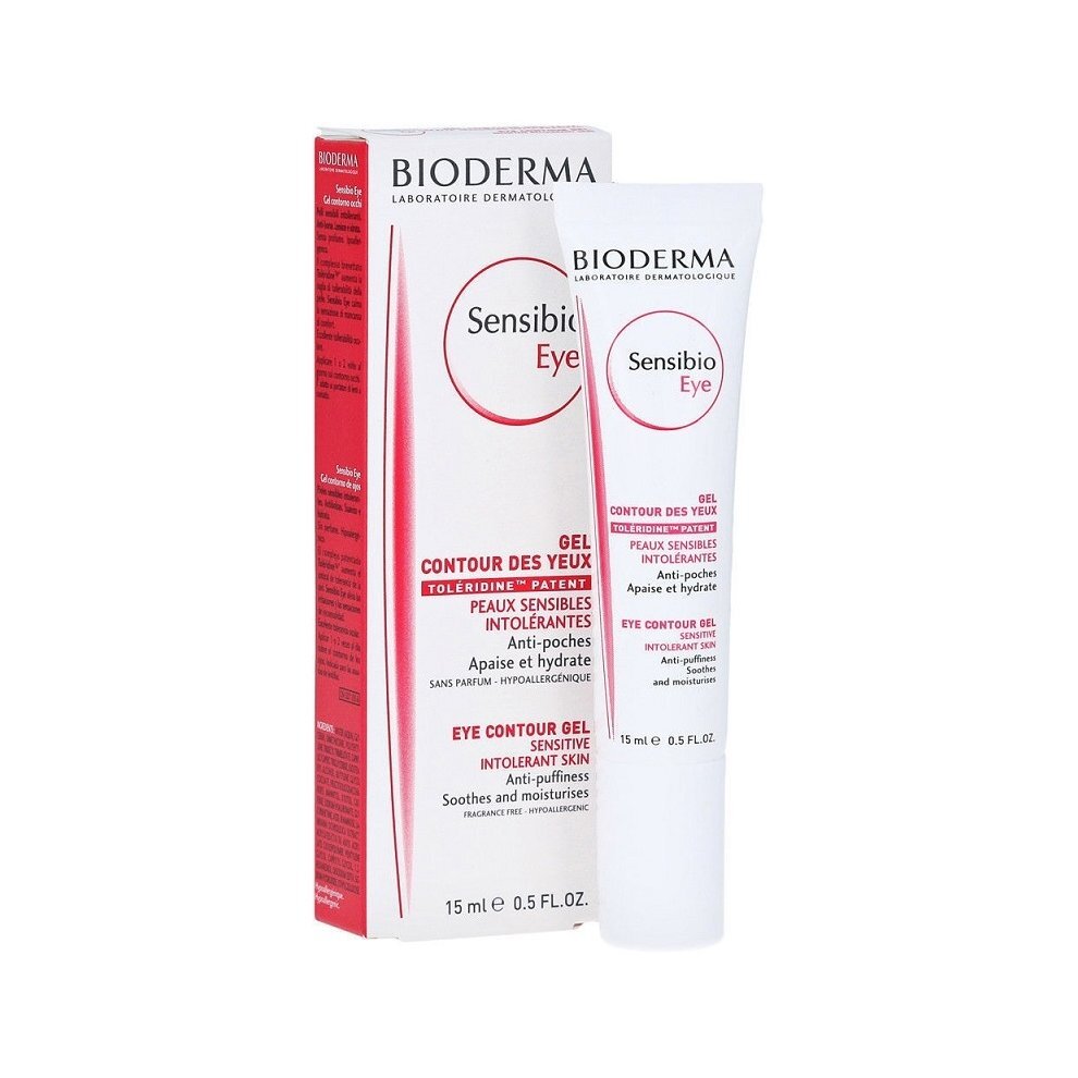 بيوديرما مهدئ ومرطب لمحيط العين الحساسه 15 مل