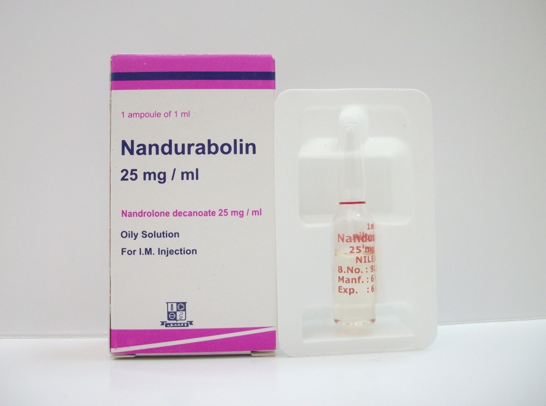نانديورابولين 25مجم/مل امبول عضل