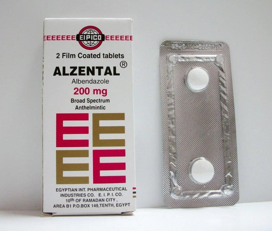 ALZENTAL 200MG 2 TAB