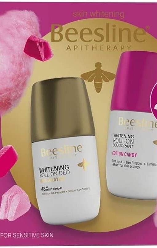 عرض بيزلين رول على حلوى القطن + رول اون تاخير نمو الشعر