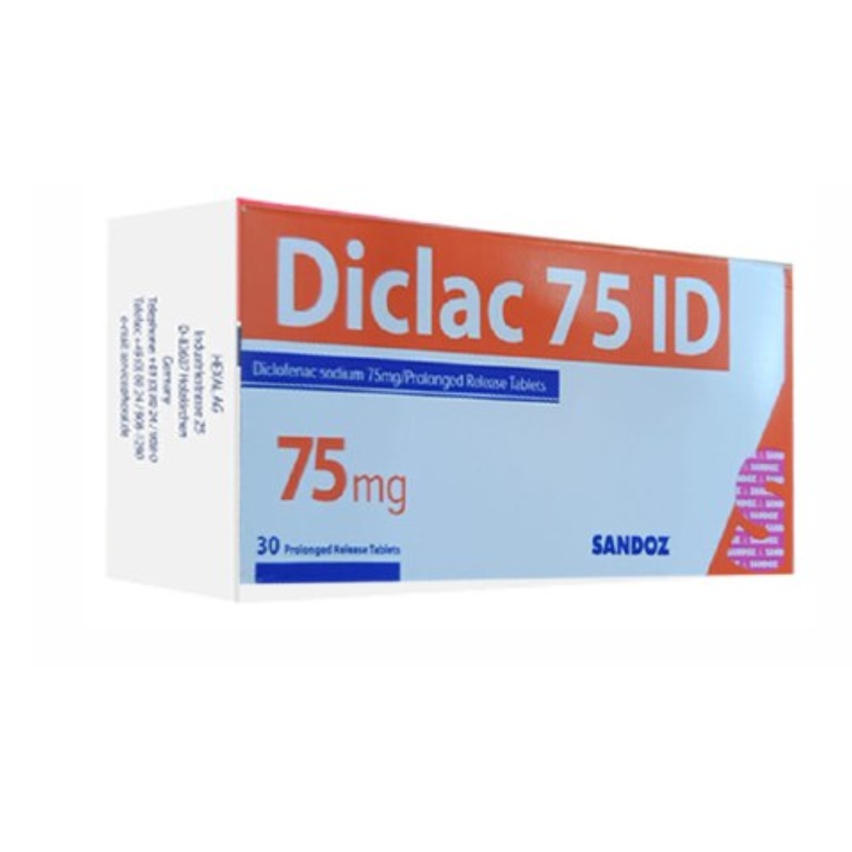 ديكلاك 75مجم 30 قرص 3 شرائط