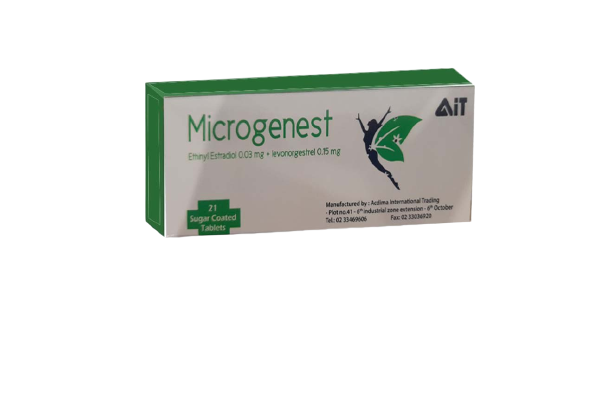 ميكروجينيست 30/150 ميكروجرام 21 قرص
