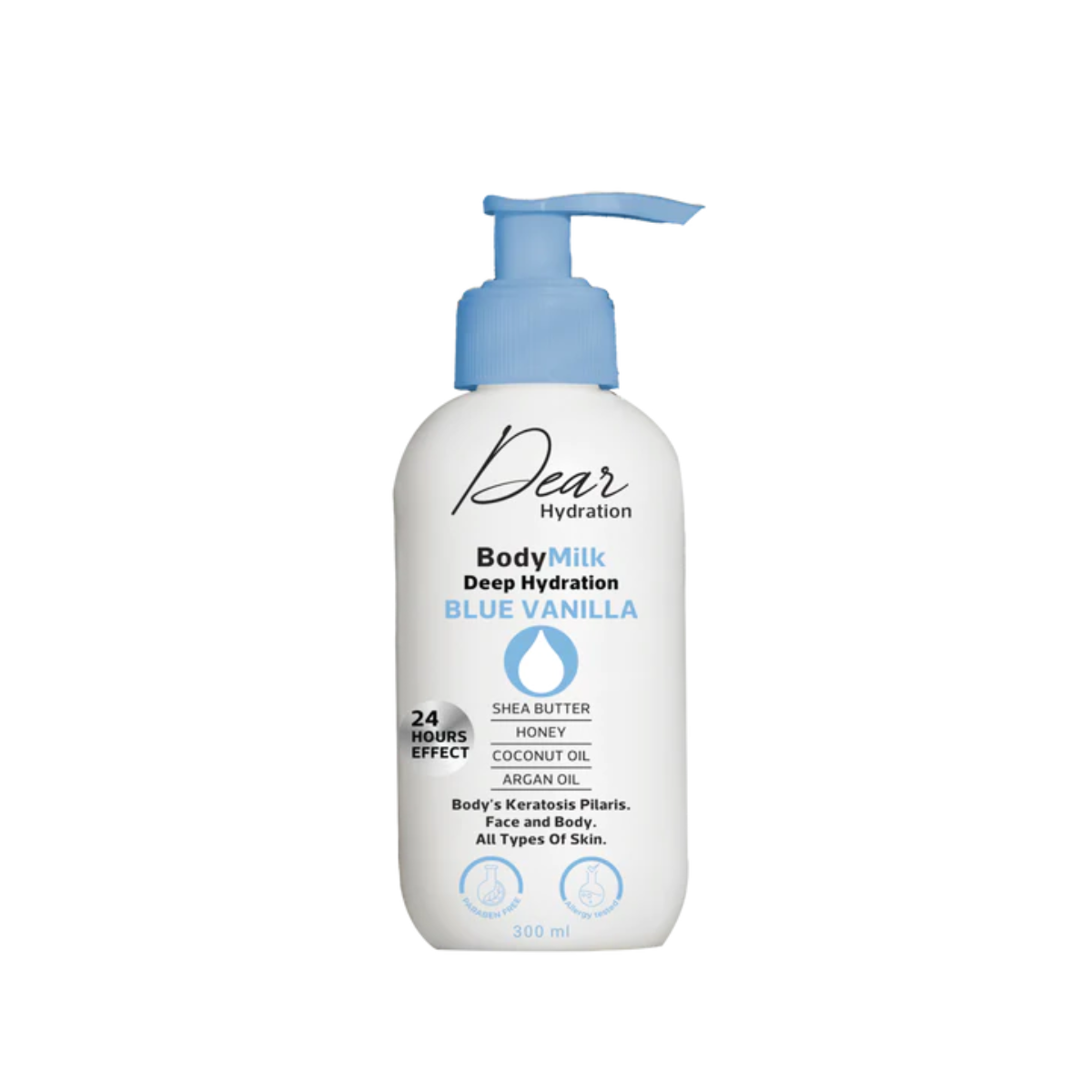 Dear Hydration Body Milk Blue Vanilla 300 ML