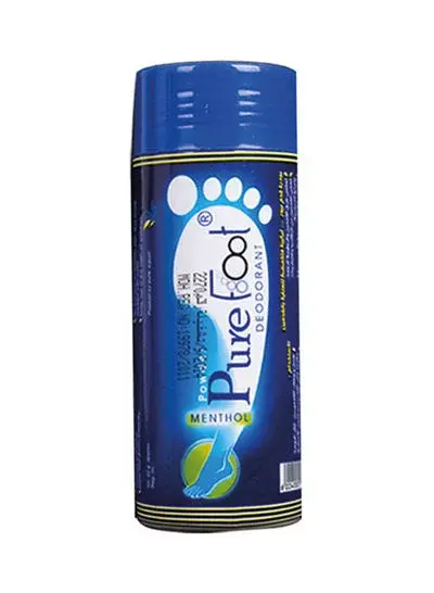 بيور بودرة قدم مزيل لرائحة العرق بالمنثول 50 جم