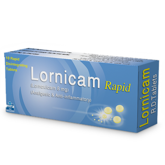 LORNICAM RAPID 8MG