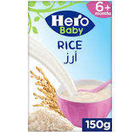 هيرو بيبي سيريال ارز بدون لبن - 150 جم