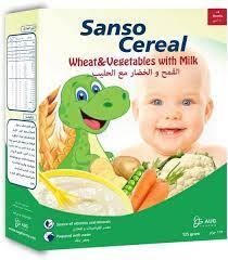 sanso cereal rice with milk
