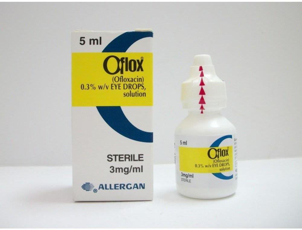 OFLOX 0.3%DROPS 5 ML
