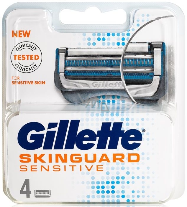 gillette sensitive 4+2