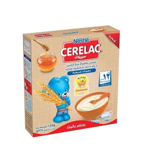 سيريلاك عسل وقمح مع اللبن مدعم بالحديد 125 جم
