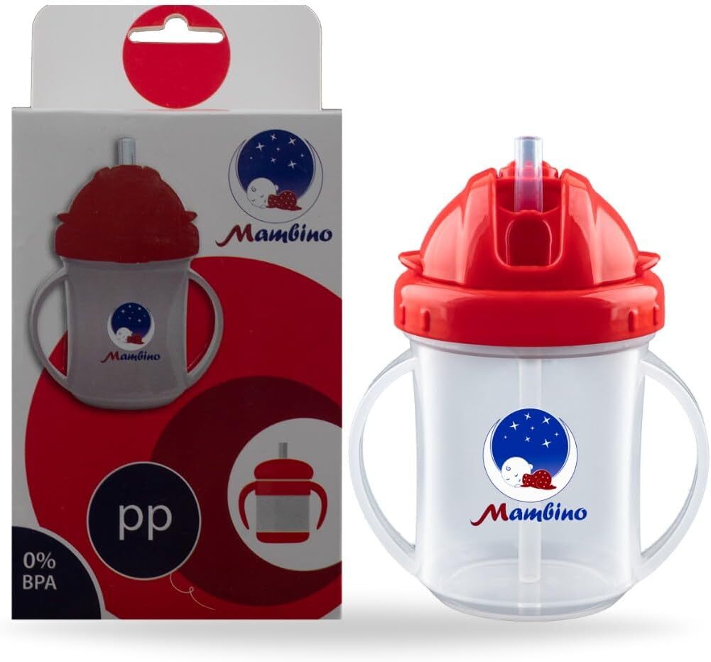 Mambino Cup With Straw