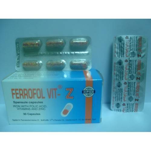 Ferrofol vit Z 30caps