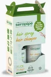 seropipe offer hair spray& shampoo