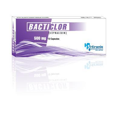 Bacticlor 500 mg - 12 Capsules - اطلب الآن | صيدلية فيزيتا