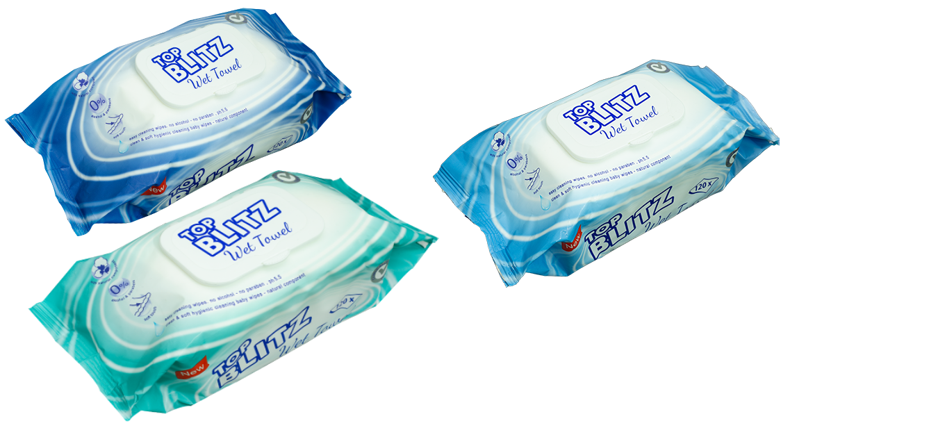 لارا توب بليدز مناديل مبللة - 120 منديل