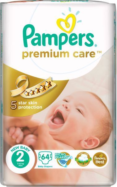 pampers saudi4 64pcs