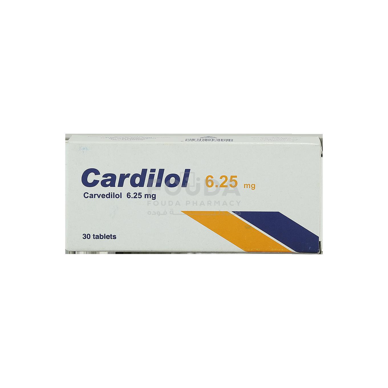 كارديلول 6.25 مجم 30 قرص