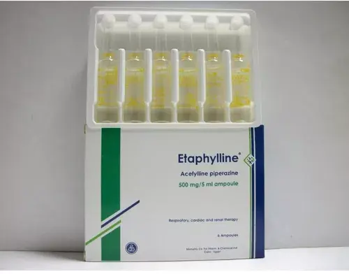 ETAPHYLLINE 500 MG 6 AMP