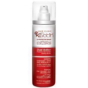 سيرم إي كيراتين لحماية الشعر من أشعة الشمس الضارة