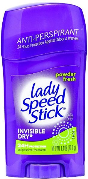 ليدي سبيد ستيك مزيل رائحة العرق انفيزابل دراي بودرة منعشة 40 جم