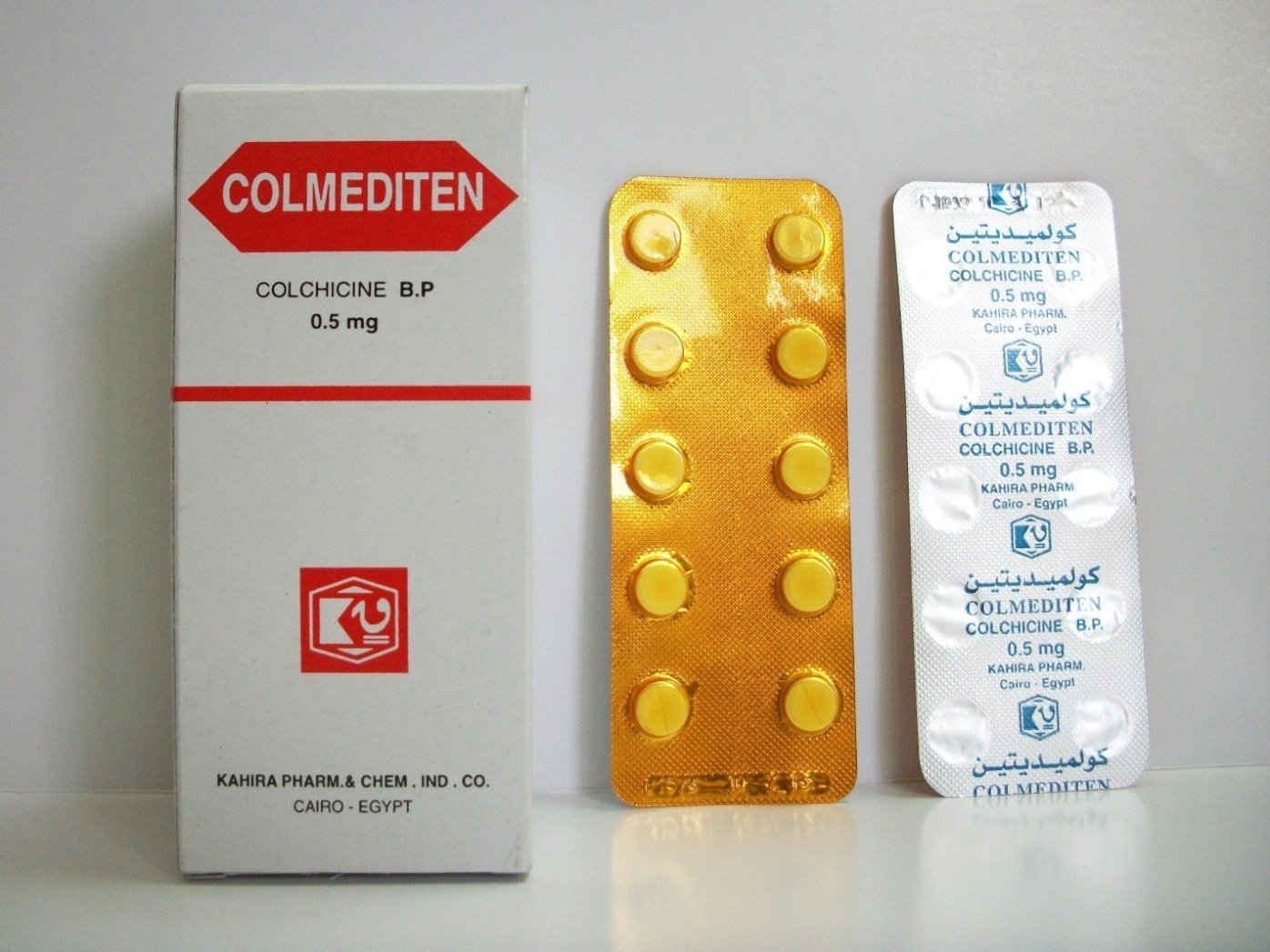 Colmediten 0.5mg 100 tablets - Order Now | Vezeeta Pharmacy
