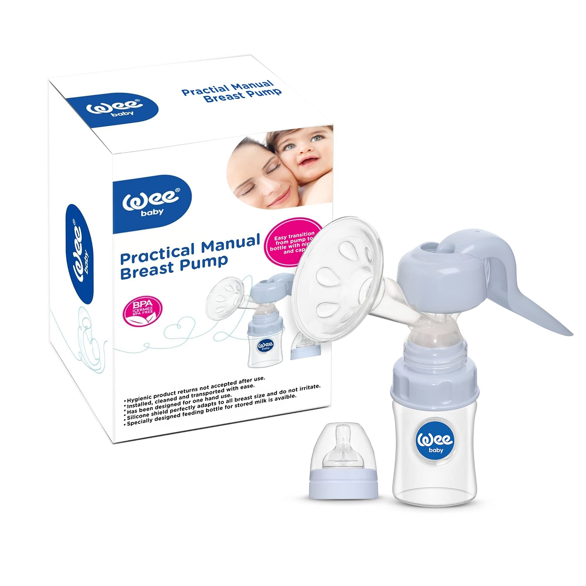 wee manual breast pump