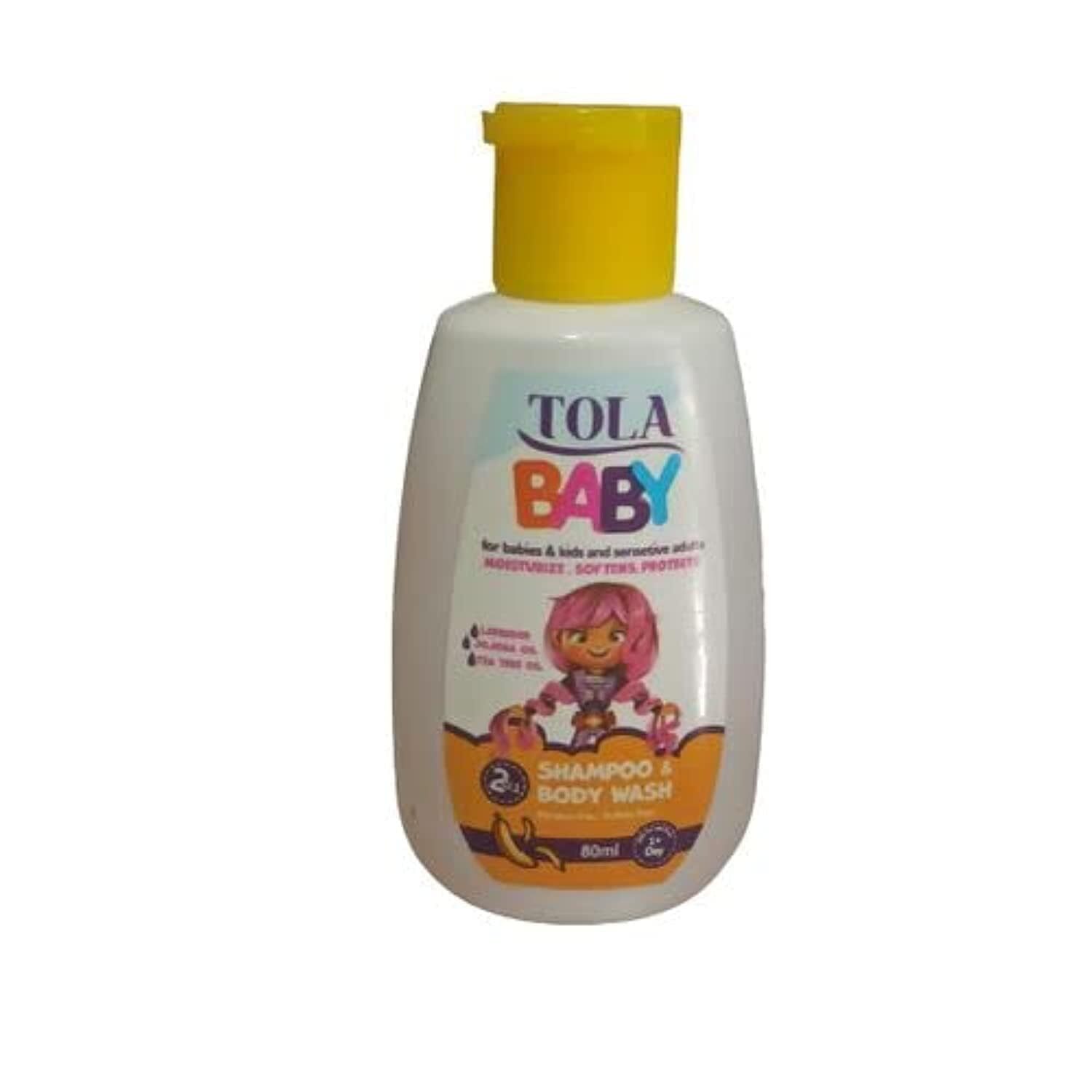 tola baby shampoo off