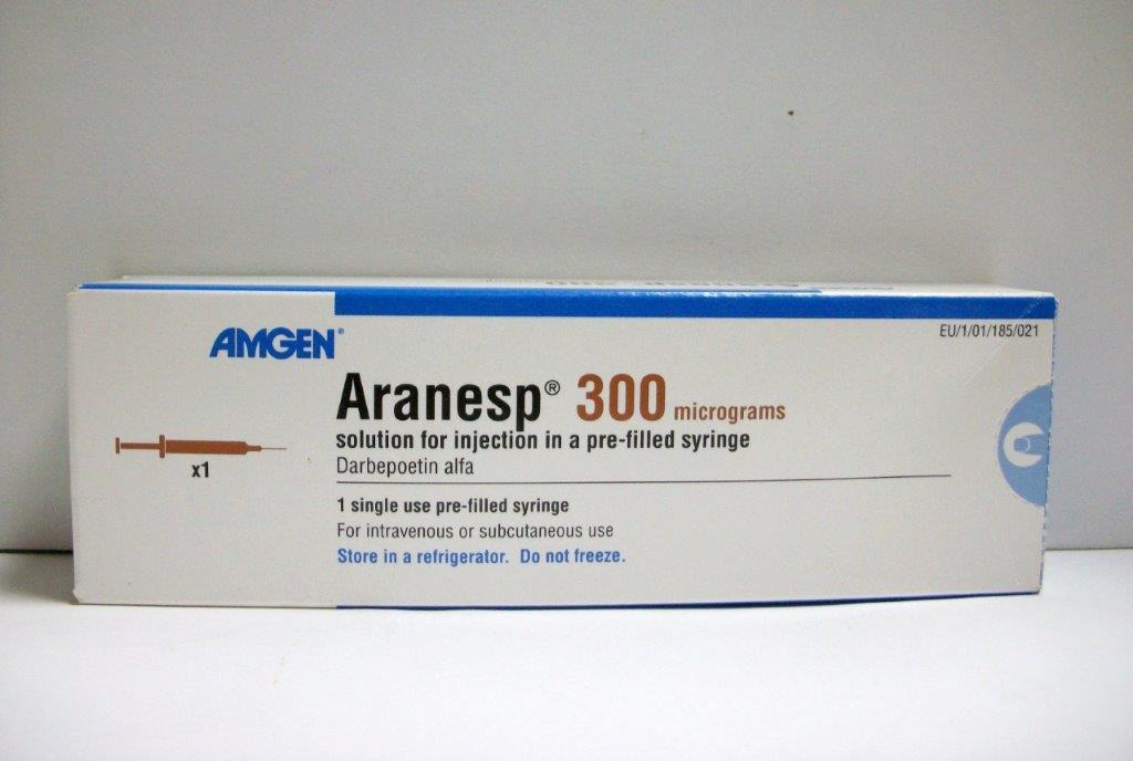 Aranesp 300 mcg - 1 Prefilled Syringe - Order Now | Vezeeta Pharmacy