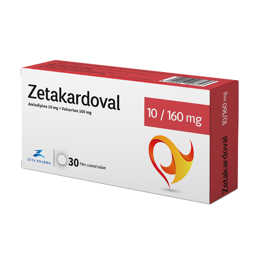 زيتاكاردوفال 10/160 مجم - 30 قرص