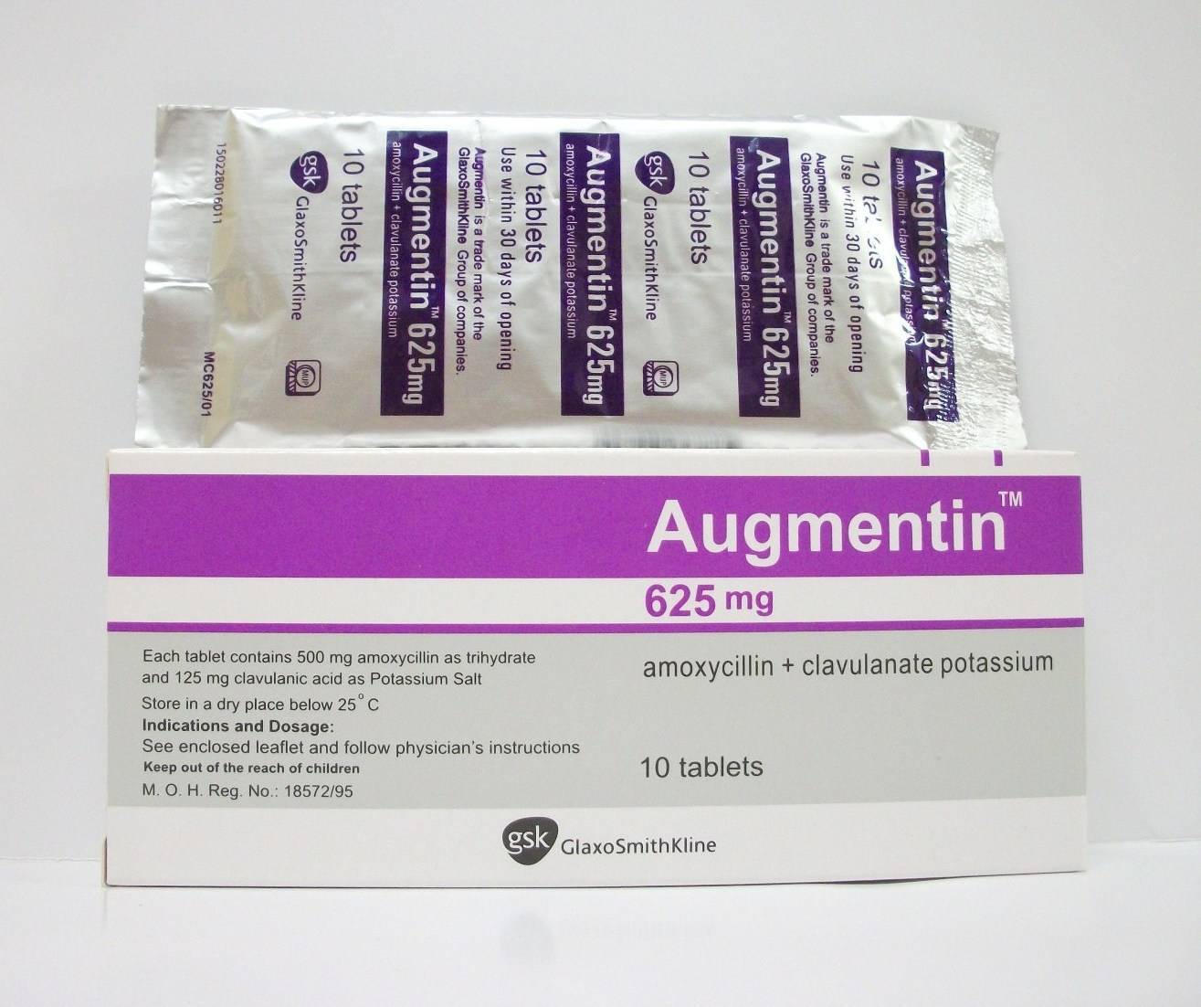 Augmentin 625 Mg 10 F C Tablets Order Now Vezeeta Pharmacy