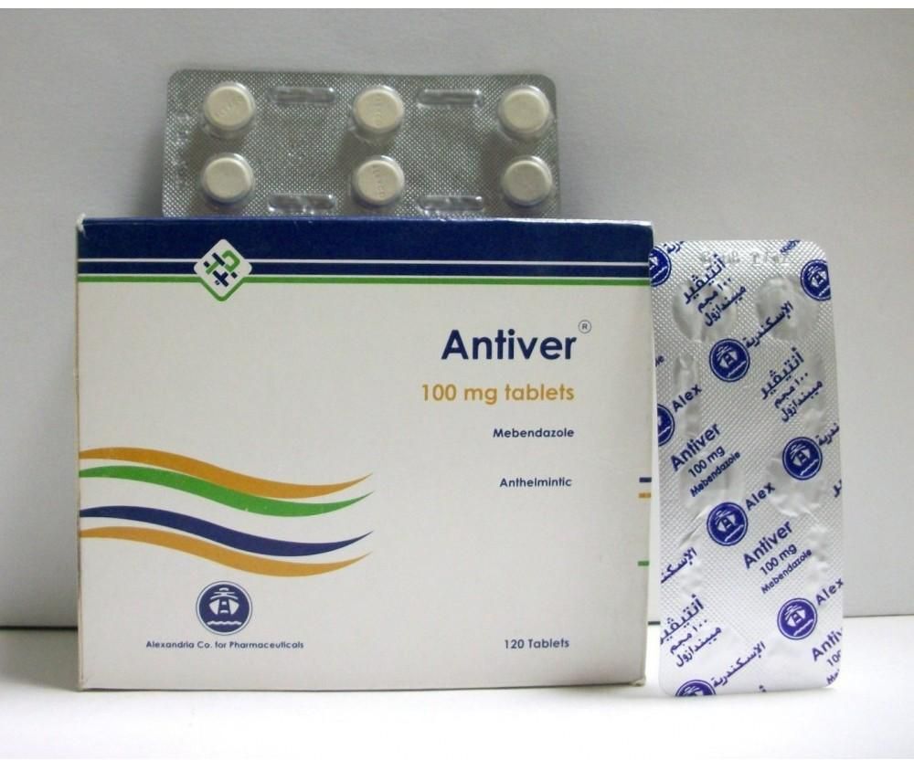 ANTIVER 100 MG 6 TAB