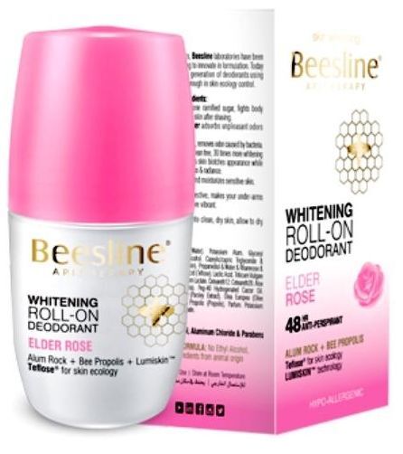 beesline whitening rose roll-on