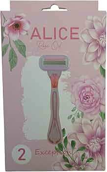 أليس روز أويل إكستشن ماكينة حلاقة 2 قطعة